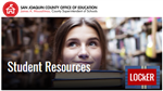 SJCOE Student Resources 